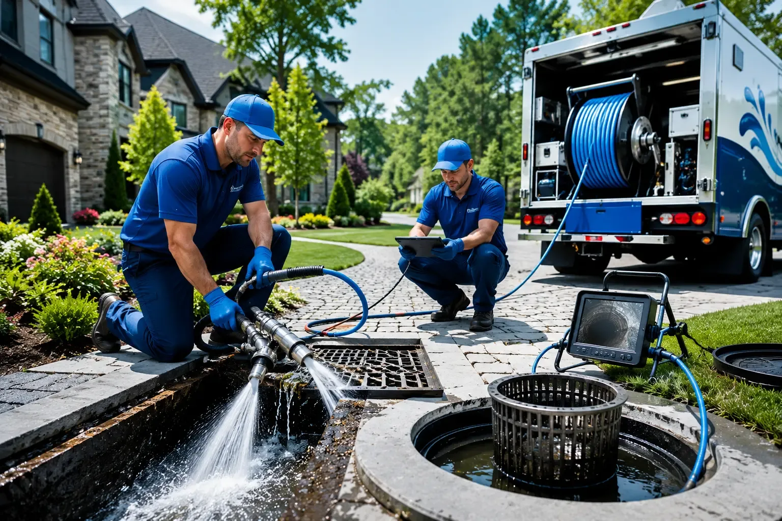 Local outdoor drain cleaning professionals in Alexandria, LA